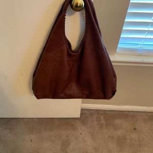 Banana Republic leather handbag